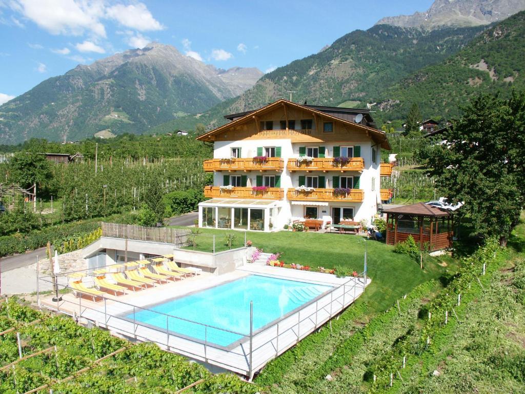Pension Alpenblick Lagundo Zewnętrze zdjęcie